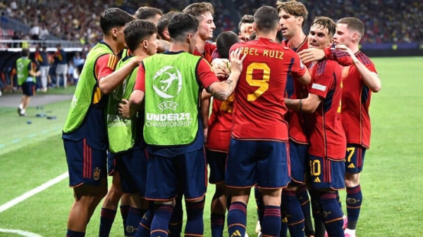 Бельгия U21 — Испания U21. Ставка (к. 2.08) и прогноз на футбол, чемпионат Европы до 21 года, 21 ноября 2023 года Бельгия U21 — Испания U21. Ставка (к. 2.08) и прогноз на футбол, чемпионат Европы до 21 года, 21 ноября 2023 года